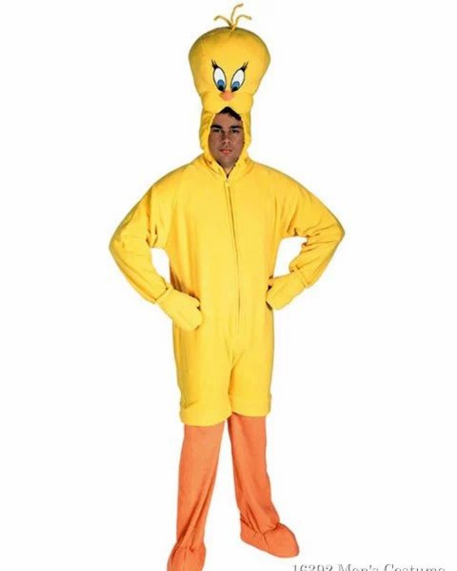 Mens Costumes * | Tweety Bird Costume For Adult