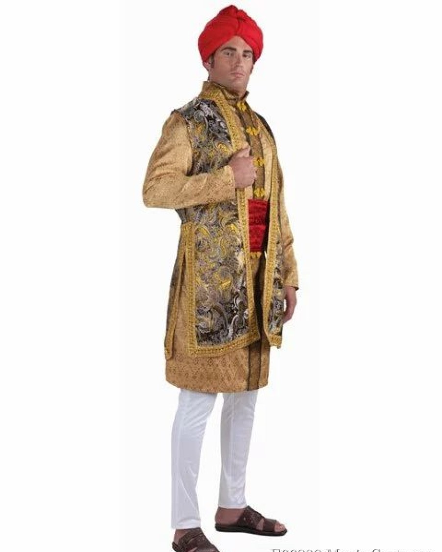 Mens Costumes * | Deluxe Maharaja Mens Costume