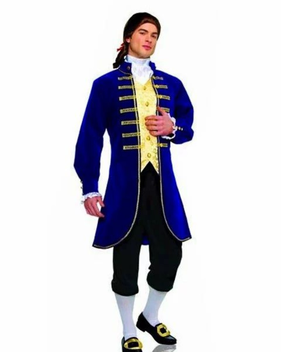 Mens Costumes * | Mens Plus Size Aristocrat Costume