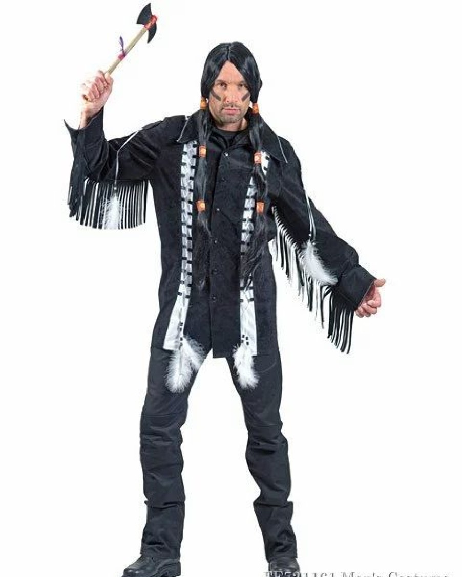 Mens Costumes * | Black Hawk Brave Mens Costume