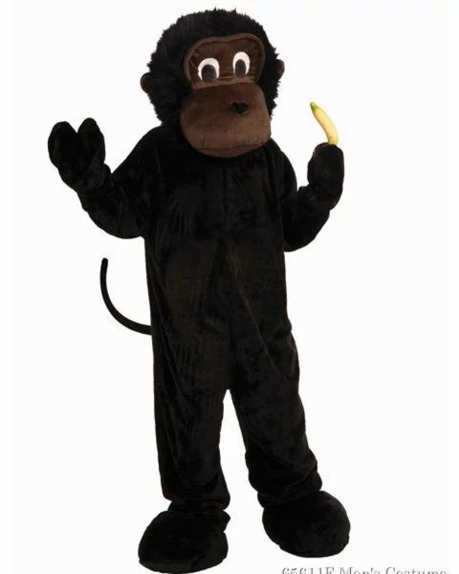 Mens Costumes * | Deluxe Plush Gorilla Mascot