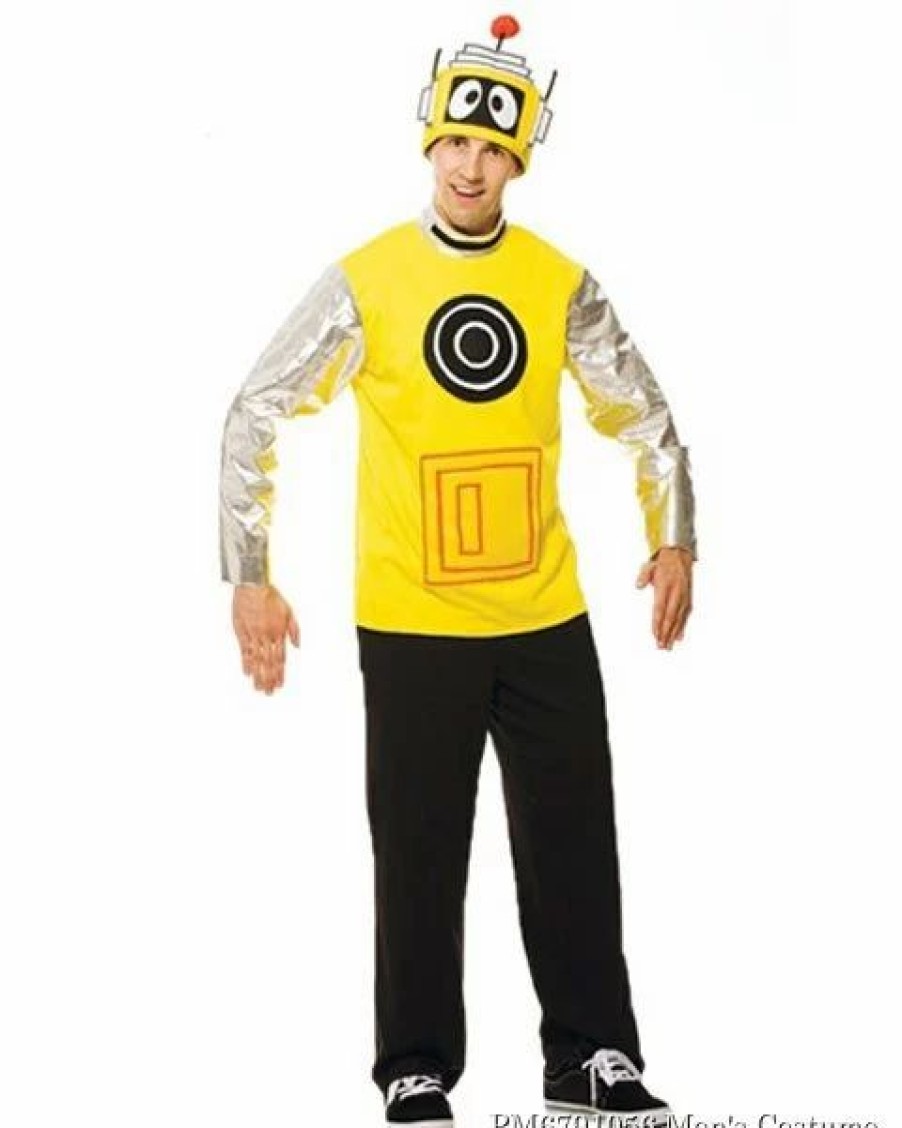 Mens Costumes * | Yo Gabba Gabba Plex Mens Costume