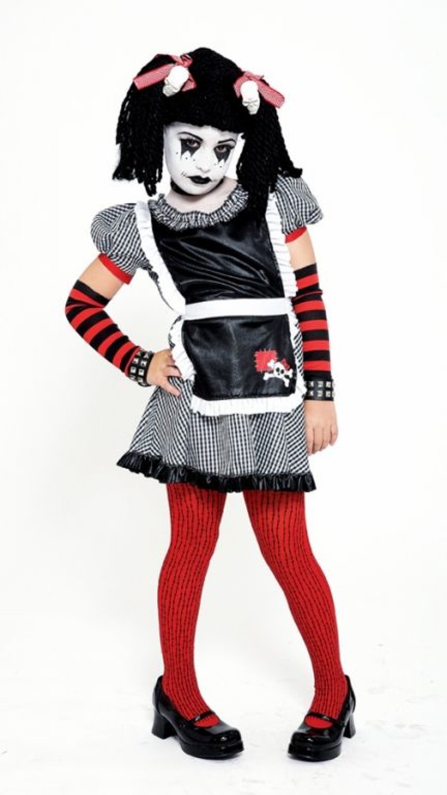 Makeup Basics * | Gothic Rag Doll Child Costume Small