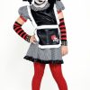 Makeup Basics * | Gothic Rag Doll Child Costume Large