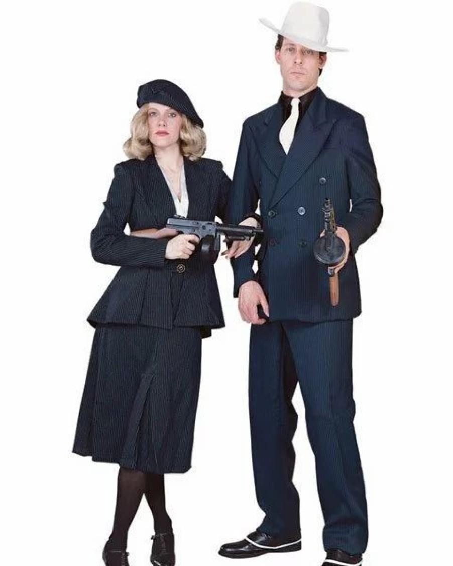 Mens Costumes * | Regency Collection Gangster Suit