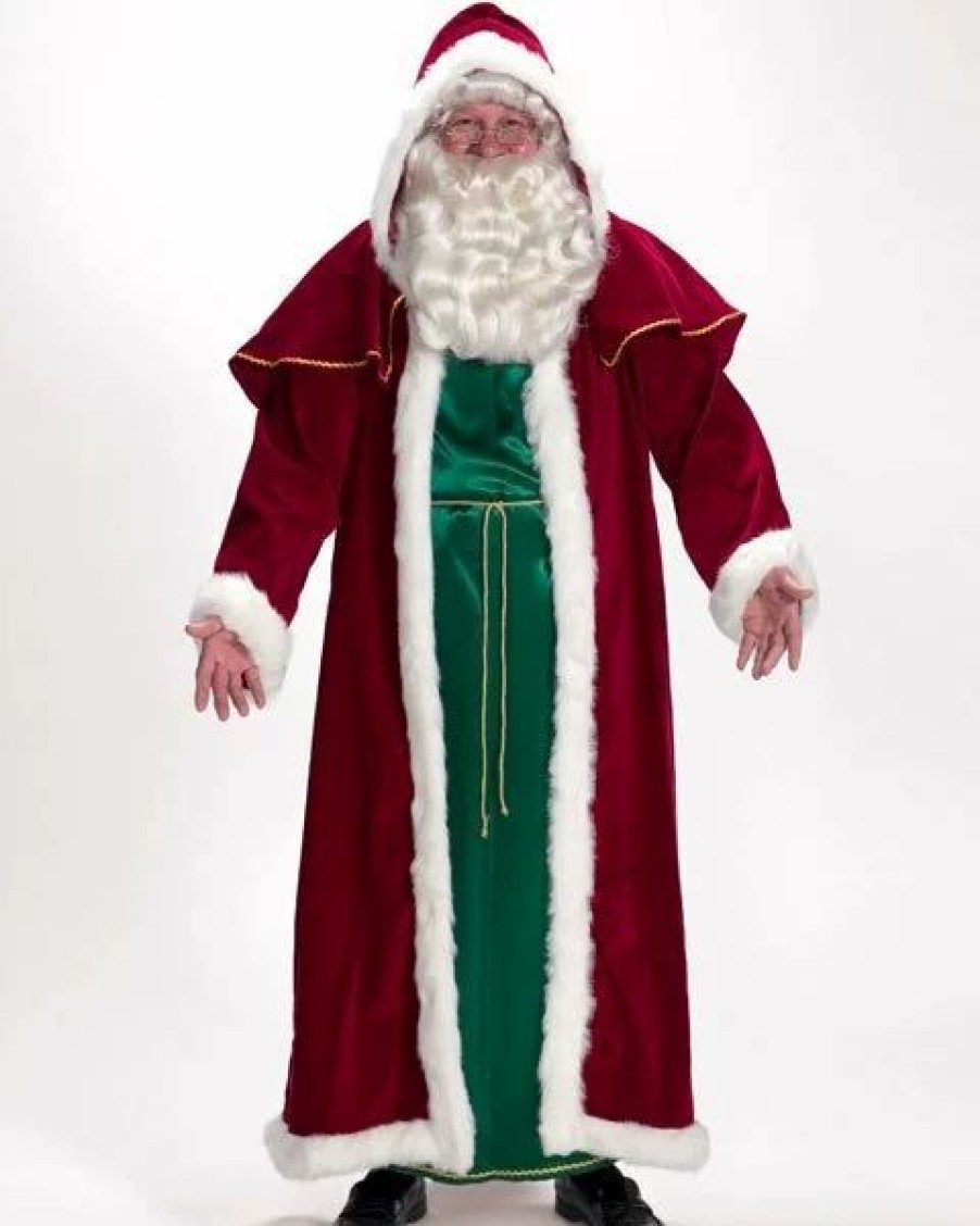 Mens Costumes * | Mens Victorian Santa Costume