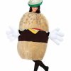 Mens Costumes * | Deluxe Cheeseburger Adult Unisex Costume