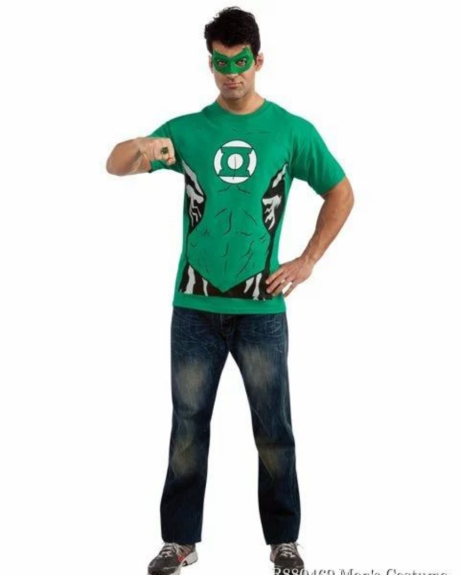 Mens Costumes * | Green Lantern Mens Costume Kit