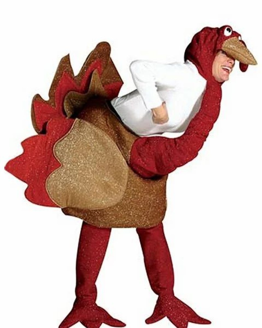 Mens Costumes * | Turkey Costume For Adults