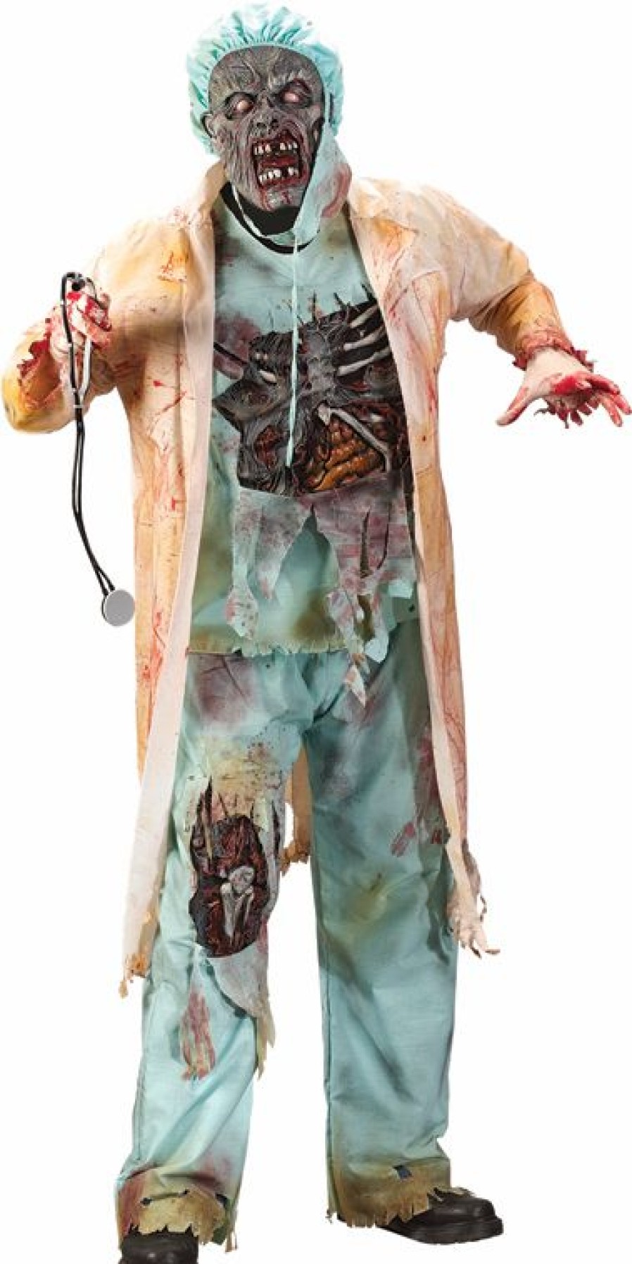 Monster Costumes * | Zombie Doctor Teen Costume