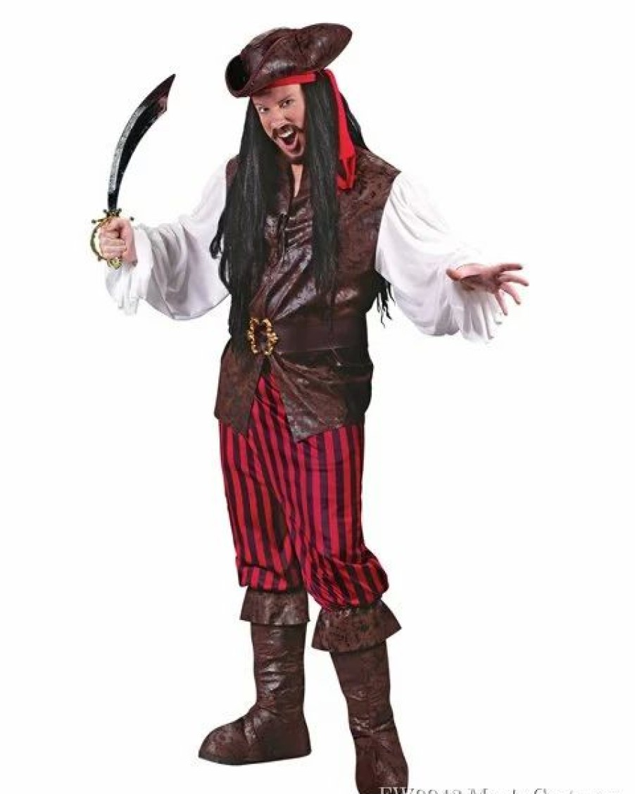 Mens Costumes * | High Seas Buccaneer Costume For Adults