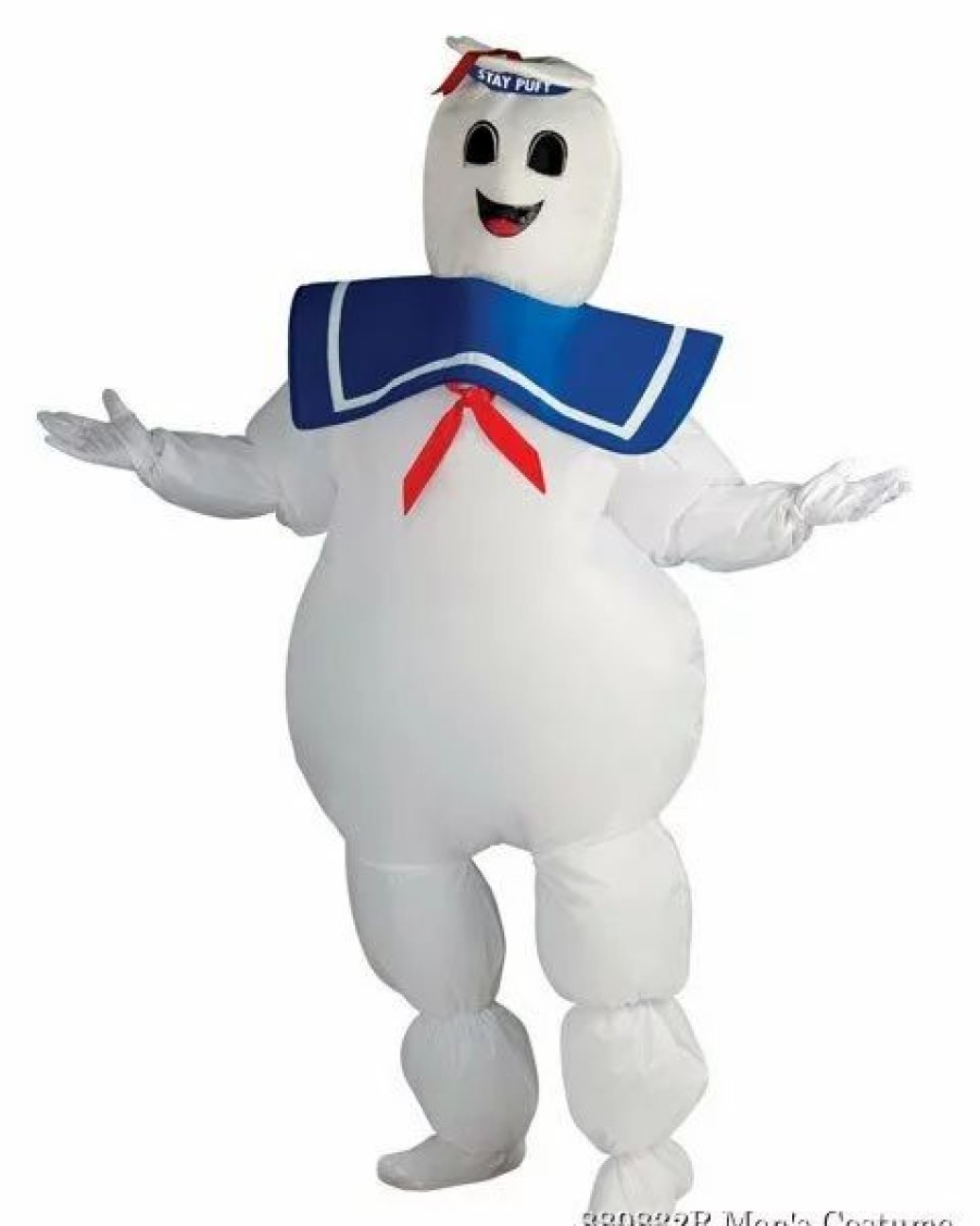 Mens Costumes * | Ghostbusters Inflatable Stay Puft Mens Costume