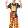 Mens Costumes * | Adult Knucklehead Clown Costume