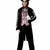 Mens Costumes * | Skeleton Groom Mens Costume