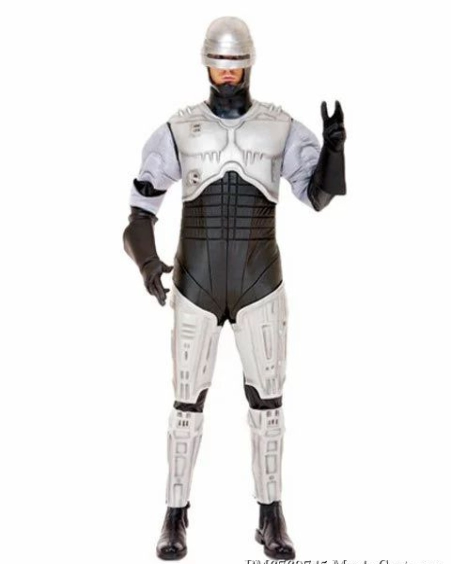 Mens Costumes * | Deluxe Robocop Mens Costume