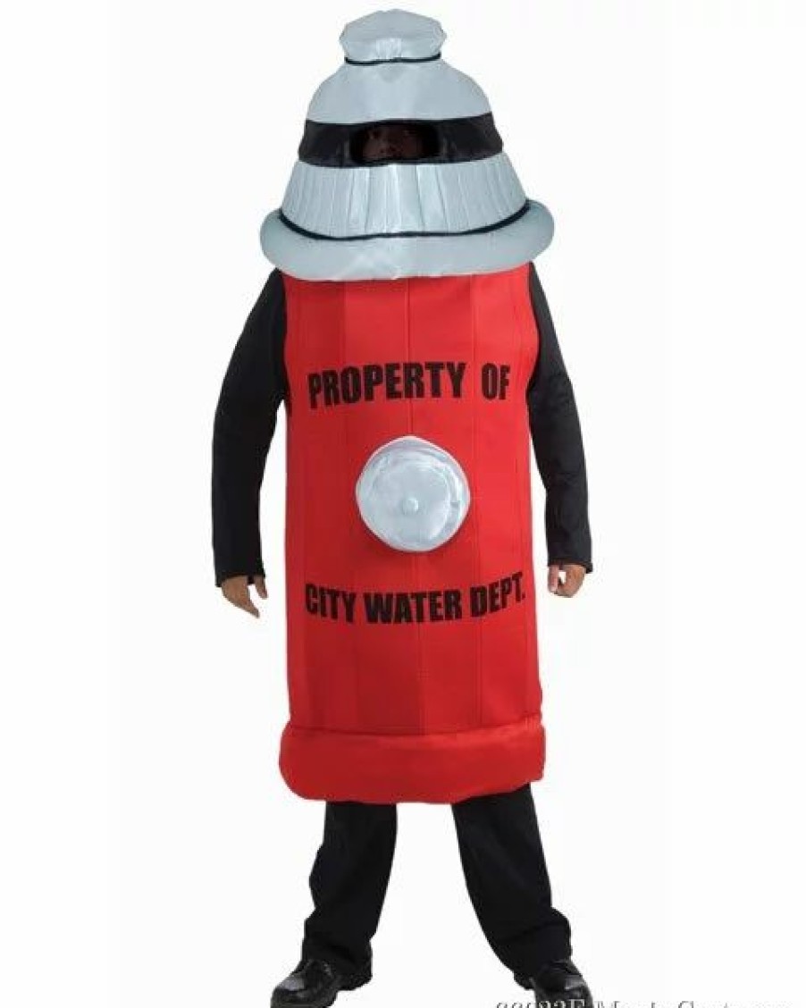 Mens Costumes * | Fire Hydrant Mens Costume