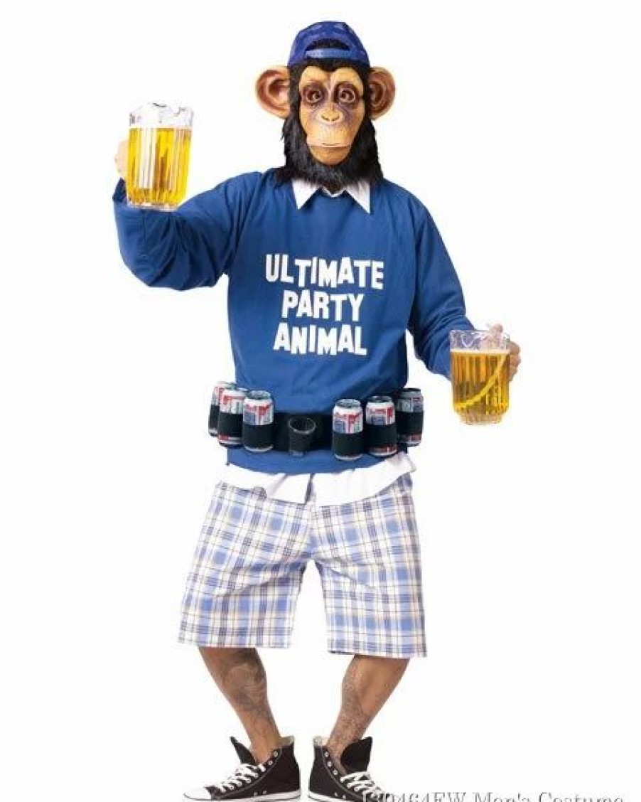 Mens Costumes * | Ultimate Party Animal Mens Costume