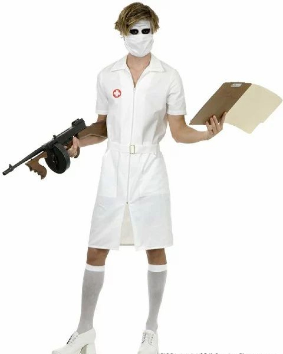 Mens Costumes * | Mens Twisted Nurse Costume