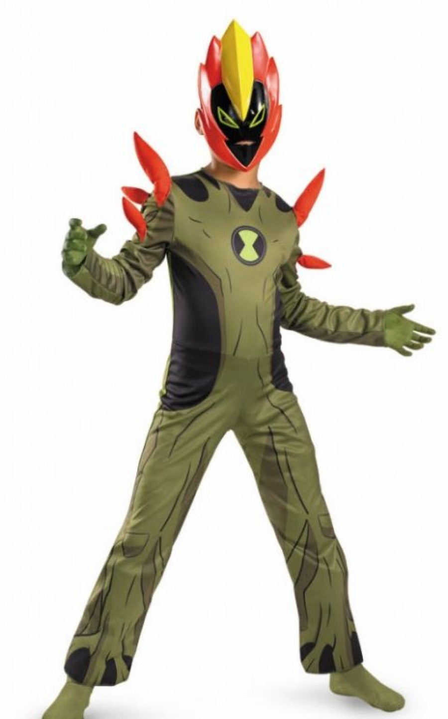 Monster Costumes * | Ben 10 Swampfire Classic Child Costume